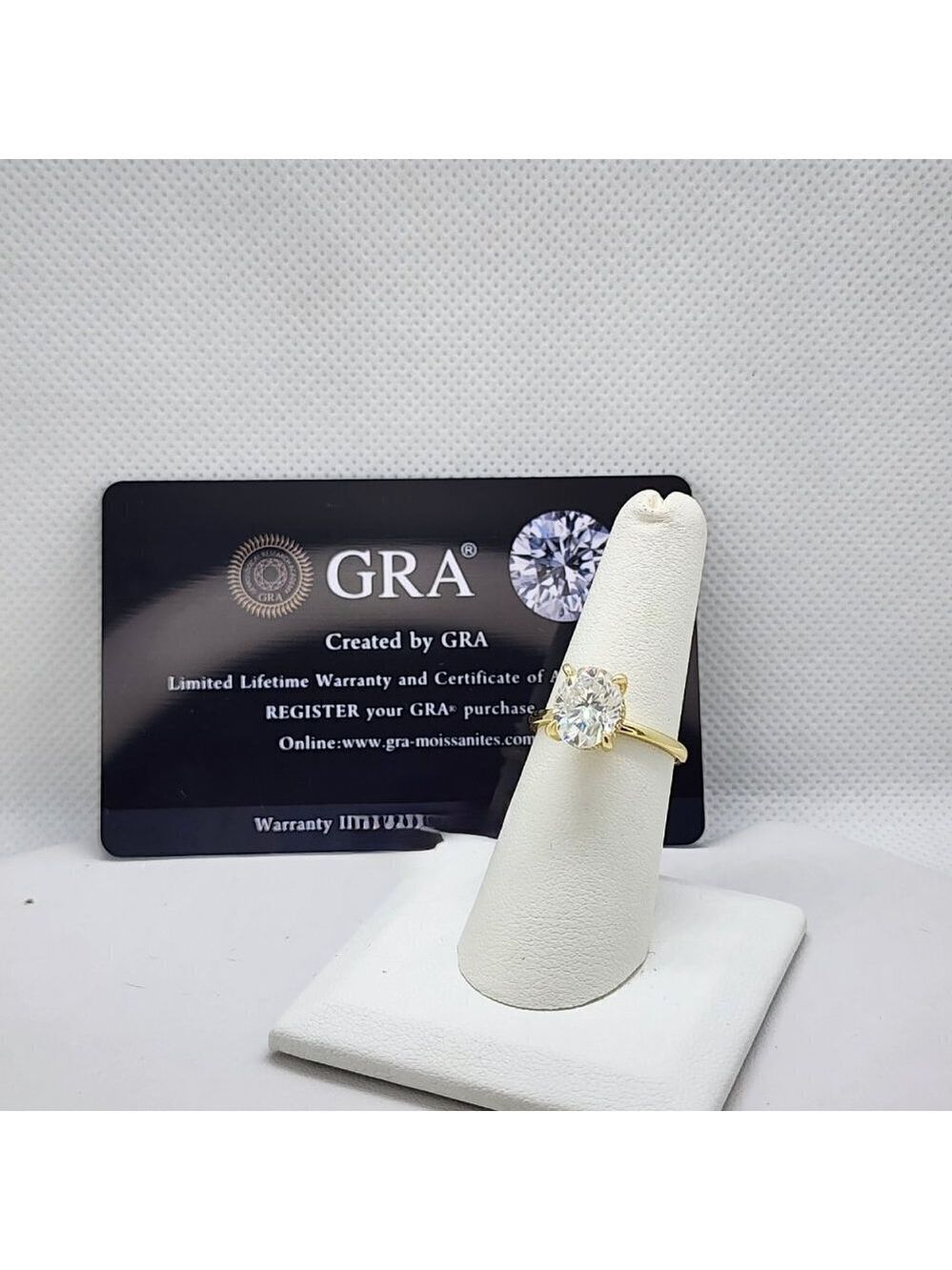 Brand New Sterling Silver 925 Moissanite Ring - Picture 5 of 13